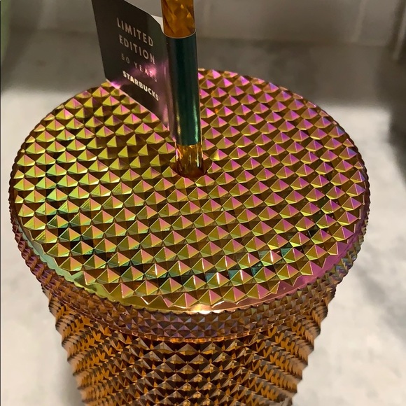 🌟⭐️SALE NEW 24 oz STARBUCKS HONEYCOMB TUMBLER - Picture 7 of 12